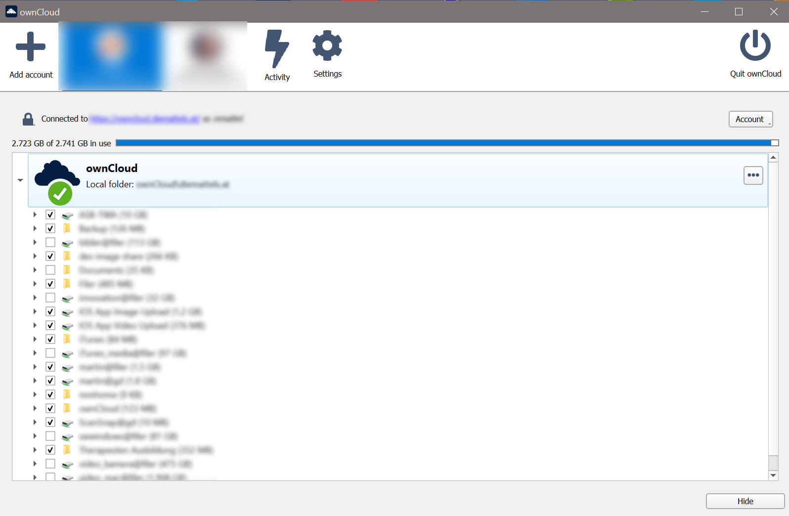 Account Settings
