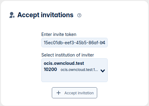 Invitation Data