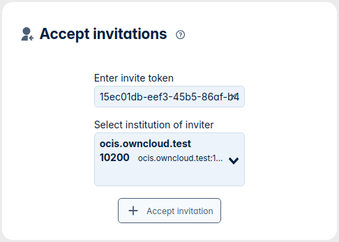 Invitation Data