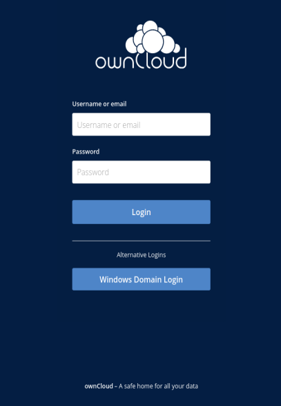 Alternative Windows Domain Login