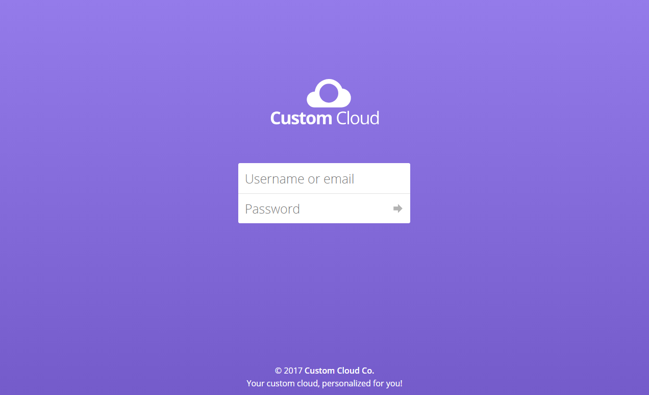 Set a custom login background image in ownCloud