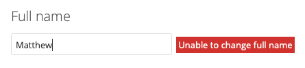 cannot change fullname
