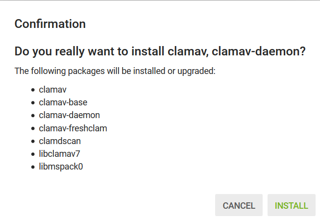 UCS: Confirm installation