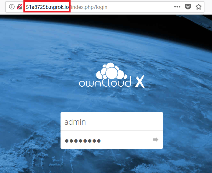 Login in ownCloud