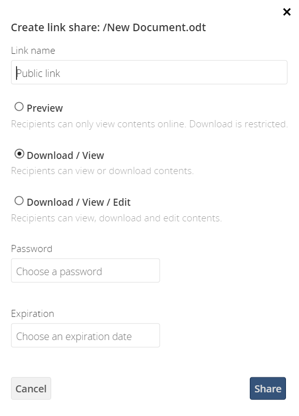 Assign file permissions