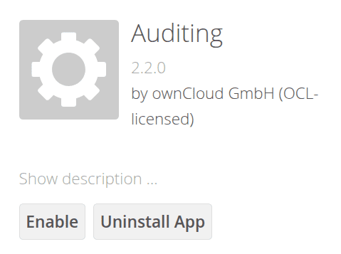 Auditing