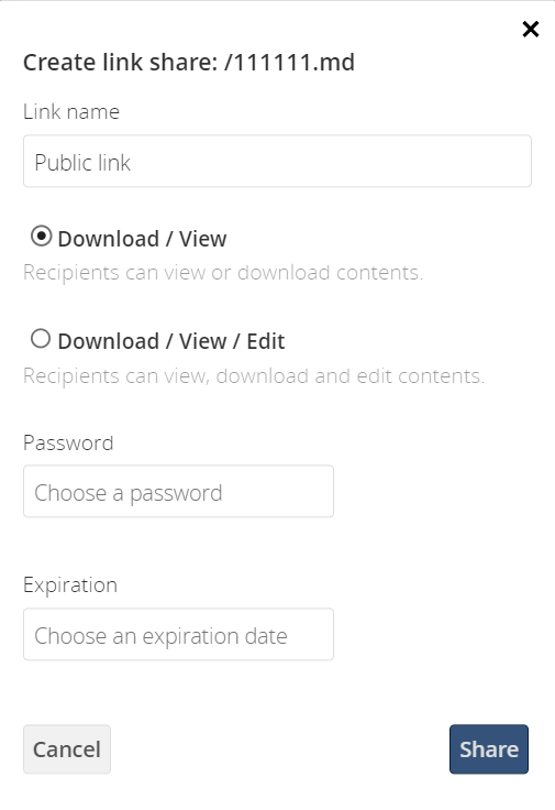 Assign file permissions